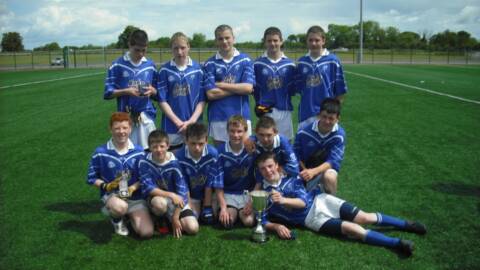 Skryne are under 15 seven a side champions