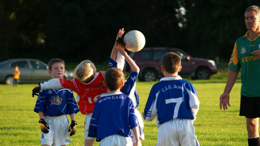 U10’s Skryne play Dunsany in a challenge game.