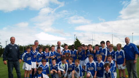 U12 Skryne team are victorious over Na Fianna in the Summer League 2011.