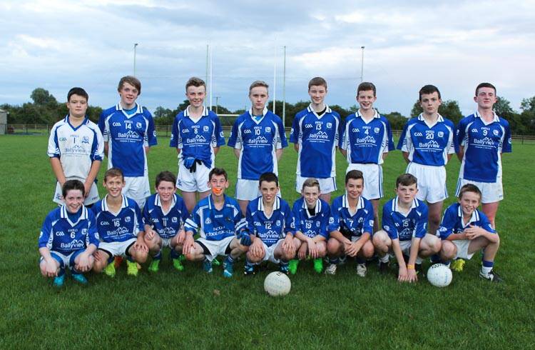Skryne U14’s Vrs Dunderry in the Div 3 Shield Final a game that was lost out after Extra Time.