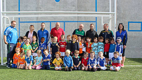 U6’s play neighbours Senchalstown in both clubs first U6’s game