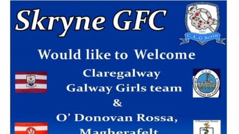 Skryne prepare to welcome the Claregalway girls and O’Donovan Rossa boys for Feile 2018