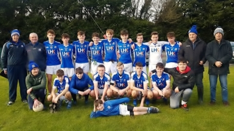 Skryne Minors overcome the Hill in a gallant battle in the Div 1 Spring League.