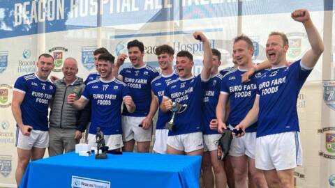 Skryne Seniors win the All-Ireland Kilmacud 7’s tournament.