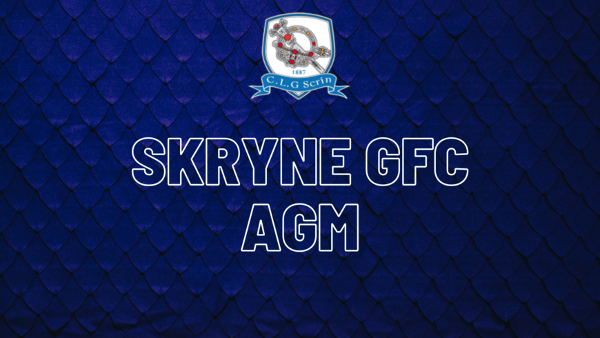 Skryne GFC Annual General Meeting – Elected Officers