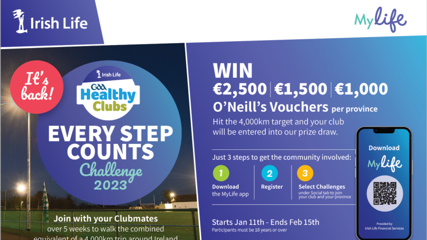 GAA Healthy Club Steps Challenge