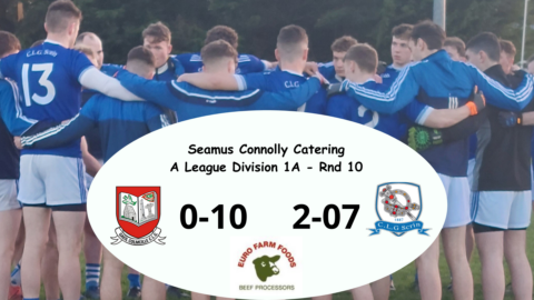 Seamus Connolly Catering A League. Division 1A – Round 10. Gaeil Colmcille 0-10, Skryne 2-07