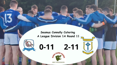Seamus Connolly Catering A League. Division 1A – Round 11. Skryne 0-11, Ratoath 2-11