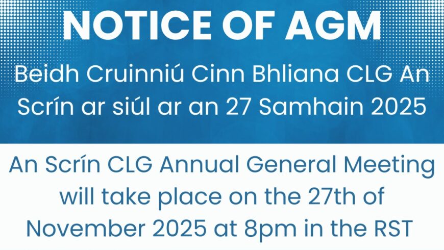 Notice of AGM – 2025